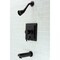 Kingston Brass KB86500DL Single-Handle Tub and Shower Faucet, Matte Black KB86500DL - alternate 2
